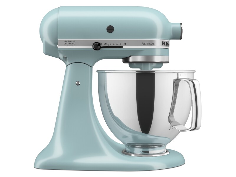 Azure blue KitchenAid® stand mixer